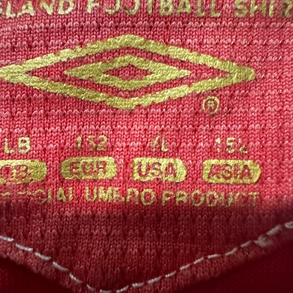 England World Cup Football Soccer Jersey - Picture 6 of 10